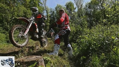 Life: MOTORCYCLE at the enduro course