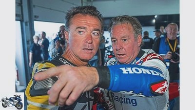 Legendary riders from motorcycle racing