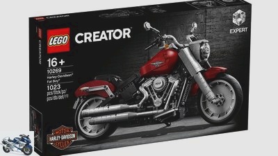 Lego Harley-Davidson Fat Boy - construction set with 1,023 parts