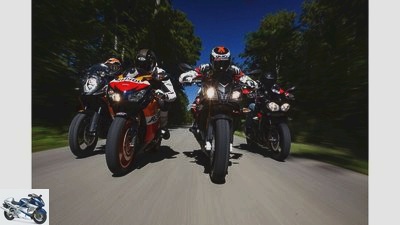 Favorite motorcycles of the HP test editors