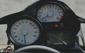 BMW K1300R dashboard and meter