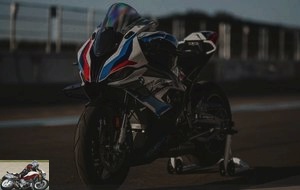 Test drive of the sporty BMW M1000RR