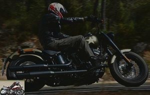 Harley-Davidson Softail Slim S on highway
