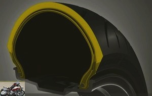 The RoadSmart III is built around a new aramid casing