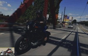 Harley-Davidson LiveWire test drive in town