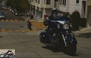 Indian Chieftain test in town