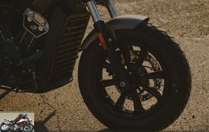The Bobber sports a thick front tire