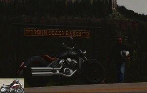Indian Scout at the Ranch