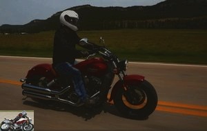 Indian Scout highway test