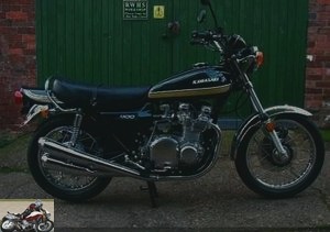 Kawasaki 900 Z1B from 1975