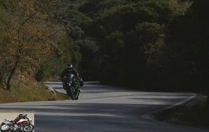 Kawasaki H2 SX SE test on departmental roads