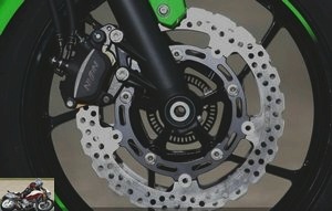 Kawasaki Ninja 650 brakes