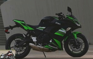 The Ninja 650 replaces the ER-6f