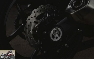Kawasaki Z1000SX rear wheel