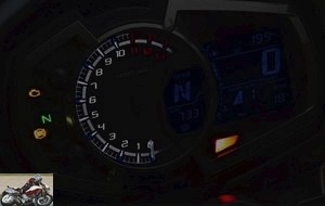 Kawasaki Z1000SX speedometer