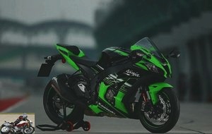 Kawasaki ZX-10R sideways