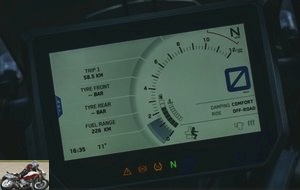 KTM 1290 Super Adventure S speedometer