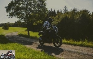 The KTM 390 Adventure on the roads