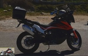 The 790 Adventure put to the test during a roadtrip in Sardinia