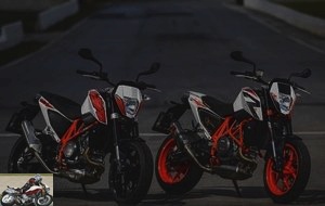The KTM Duke 690 and 690 R