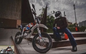 KTM Freeride E-SM and biker test