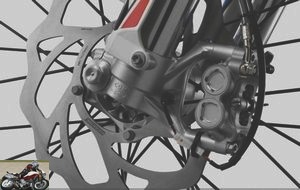 Brakes on KTM Freeride E-XC