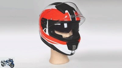 LS2 FF397 Vector full-face helmet in the test