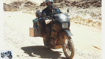 People and their motorcycles: Through Africa with the Honda Transalp