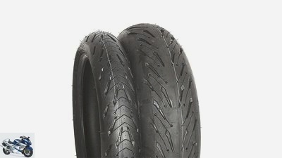 Michelin tire generation comparison - Pilot Power 2CT, Road 5, Power RS