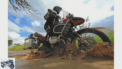 Across Africa by motorcycle