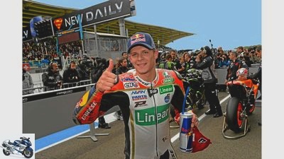 With Stefan Bradl on a country road tour