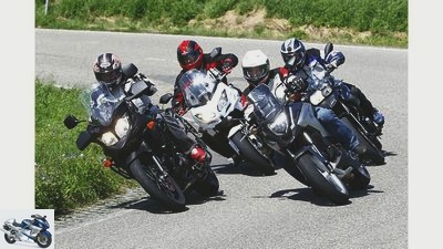 Mid-range crossover bikes in a comparison test