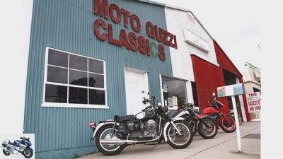 Moto Guzzi Classics in California