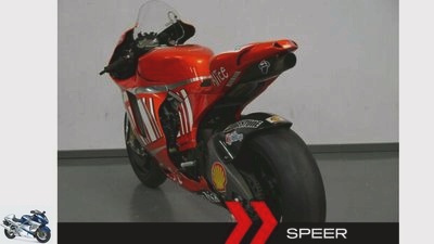 Casey Stoner's MotoGP Ducati for sale