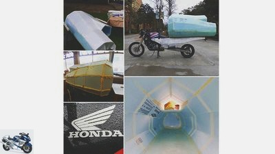 MotoHome motorcycle campers