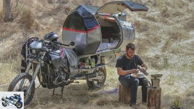 MotoHome motorcycle campers