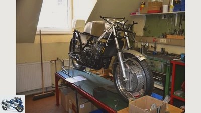 Classic Ringleb two-stroke motorcycle