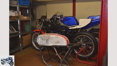 Classic Ringleb two-stroke motorcycle