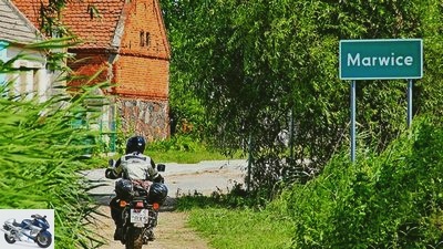 Motorcycle enduro tour from Berlin to the Baltic Sea: Mark Brandenburg