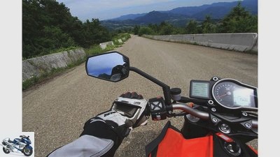 Extreme motorcycle touring