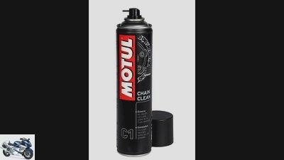 Motorcycle chain cleaner put to the test