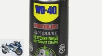 Motorcycle chain cleaner put to the test