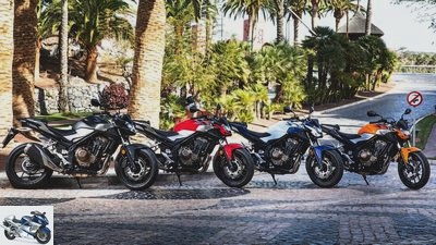 New motorcycle registrations Europe 1st half of 2020
