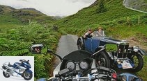 Motorcycle trip along the Lake District GB