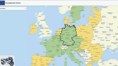Motorcycle trips after the corona pandemic: new EU information portal