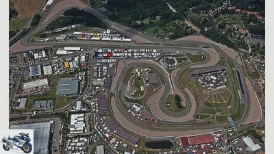 Motorcycle racing track: the history of the Sachsenring