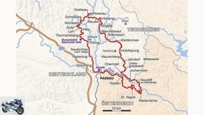 MOTORCYCLE tour tip: Bavarian Forest