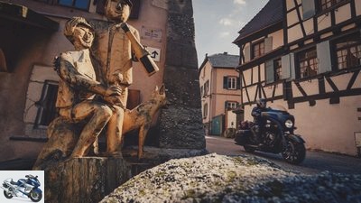 MOTORCYCLE tour tip - The Alsace gourmet tour