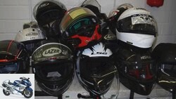 Test winner sports helmets (MOTORRAD 9-2016)