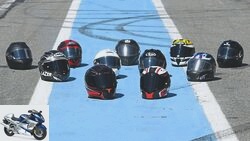 Replica motorcycle helmets from the motorsport stars